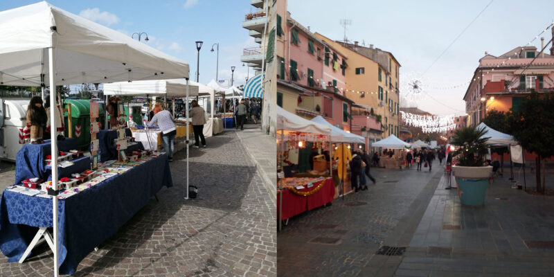 I mercatini di Genova Pra' ai tempi del Covid primo venerdì sabato mese