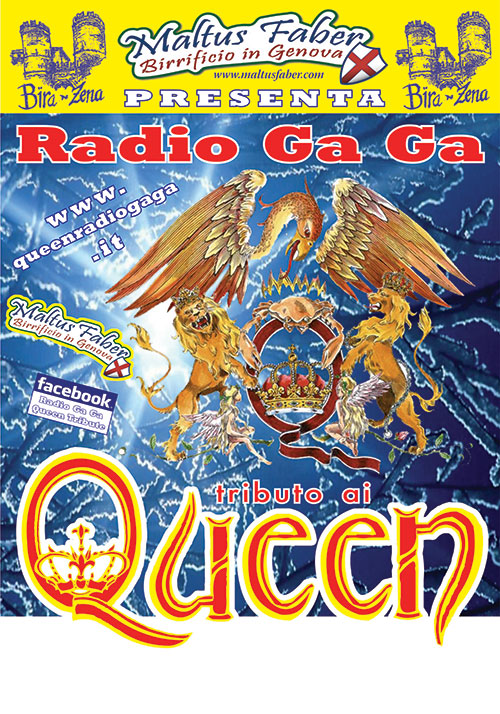 logo Radio Ga Ga Concerto 1 luglio 2023